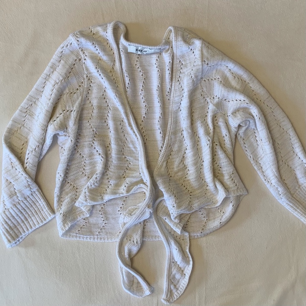 Kikit Maurice sassion cropped cardigan sweater